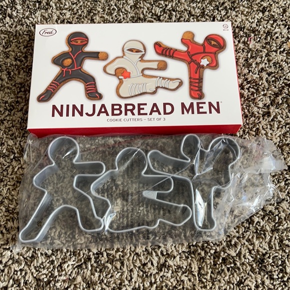 Other - Ninjabread Men Cookie Cutters NEW